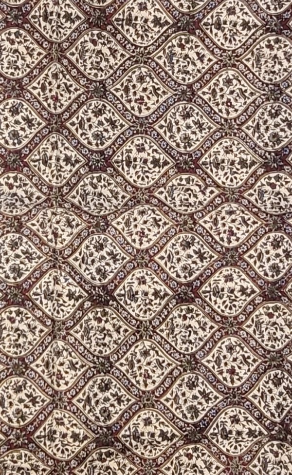 Algodón Estampado, 120 cm x 120 cm, Ghalamkar; Mantel, Tapiz - Imagen 2