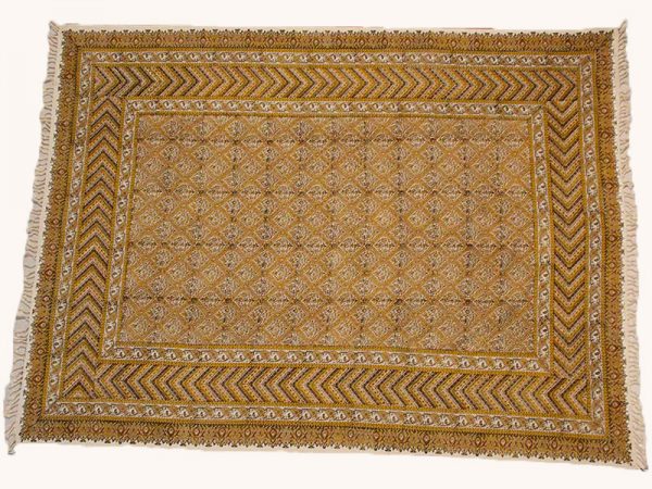 Algodón Estampado, 200 cm x 135 cm, Ghalamkar; Mantel, Tapiz, Cubrecama, Cubresofá