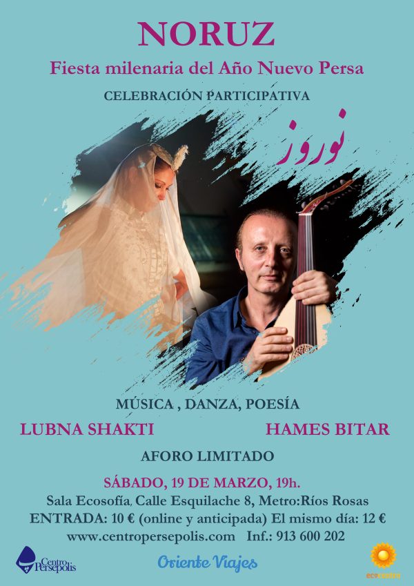 Entrada para Fiesta Noruz 19 de marzo
