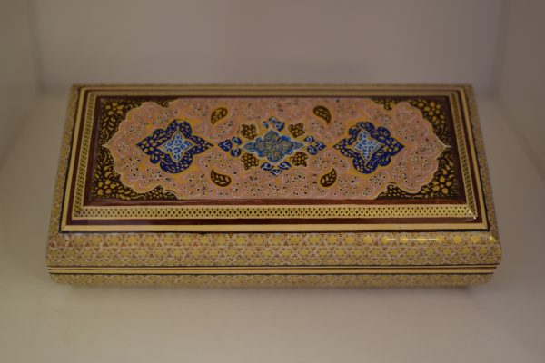 Caja Khatamkari- 20,5 CM