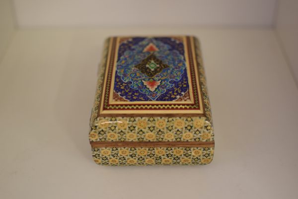 Caja Khatamkari - 14 CM - Imagen 2