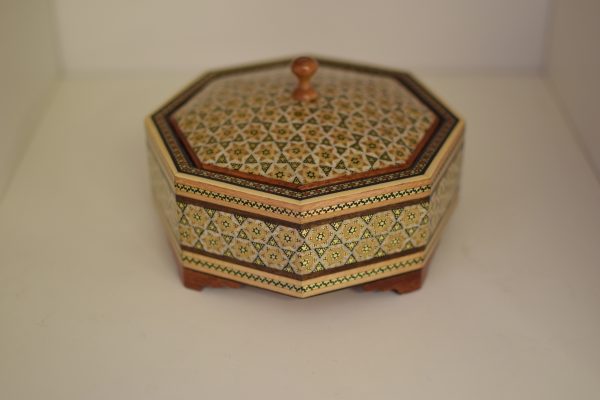 Caja Khatamkari - 15 CM