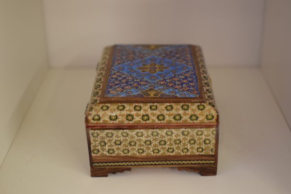 Caja Khatamkari - 18 CM - Imagen 2