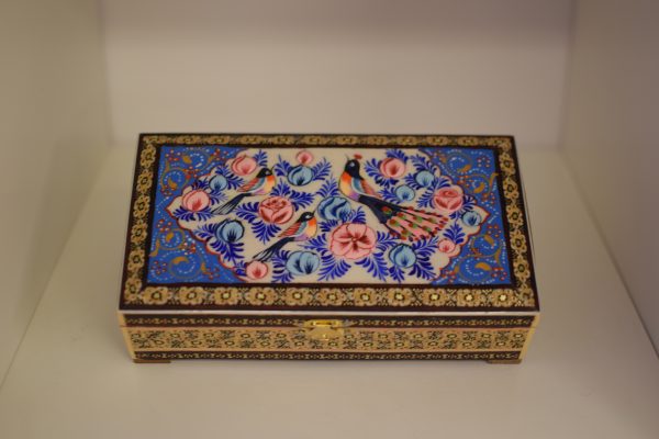 Caja Khatamkari - 20 CM