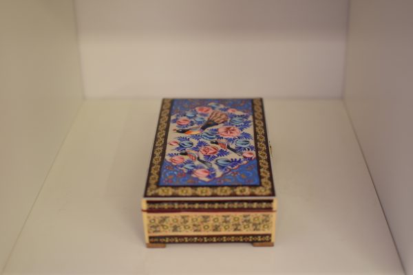 Caja Khatamkari - 20 CM - Imagen 2