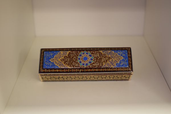 Caja Khatamkari - 19,5 CM