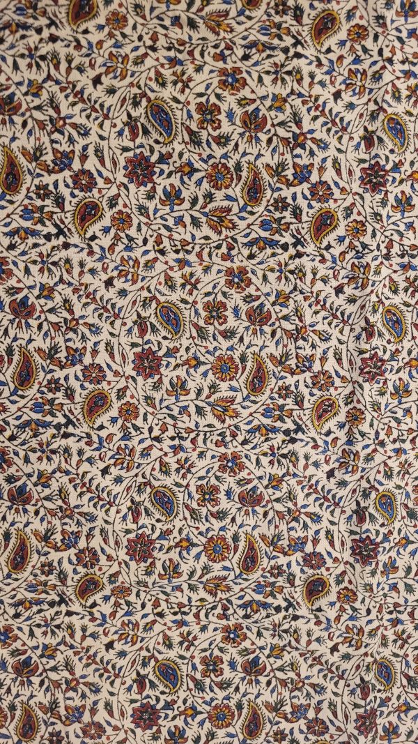 Algodón Estampado, 220 cm x 280 cm, Ghalamkar; Mantel, Tapiz, Cubrecama, Cubresofá