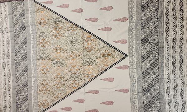 Algodón Estampado, 160 cm x 240 cm, Ghalamkar; Mantel, Tapiz, Cubrecama, Cubresofá - Imagen 3