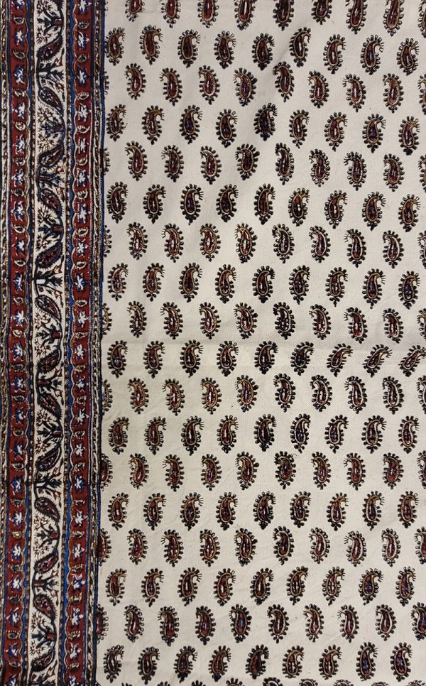 Algodón Estampado, 120 cm x 120 cm, Ghalamkar; Mantel, Tapiz, - Imagen 2