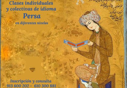 Cursos de persa en Madrid, Otoño 2022, clases colectivas, individuales y online