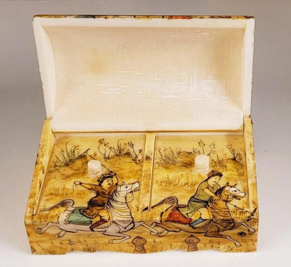 Cofre / Cajita de hueso de camello, 9cm - Imagen 4