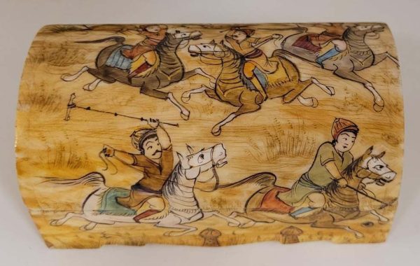 Cofre / Cajita de hueso de camello, 9cm - Imagen 3