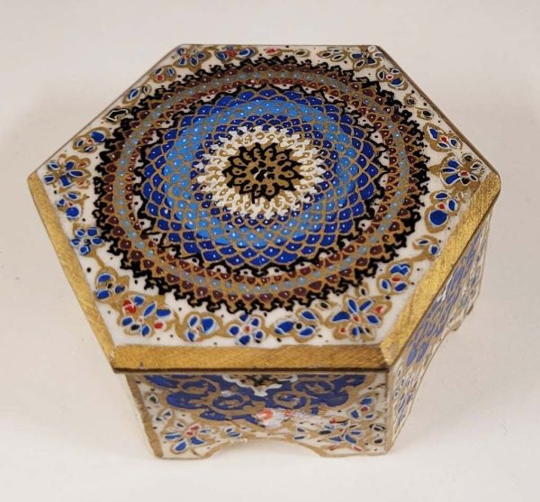 Cajita de hueso de camello, 6cm