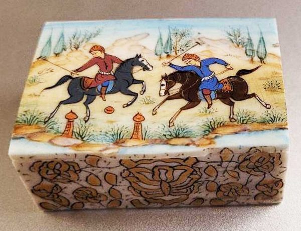 Cajita de hueso de camello, 5.5cm