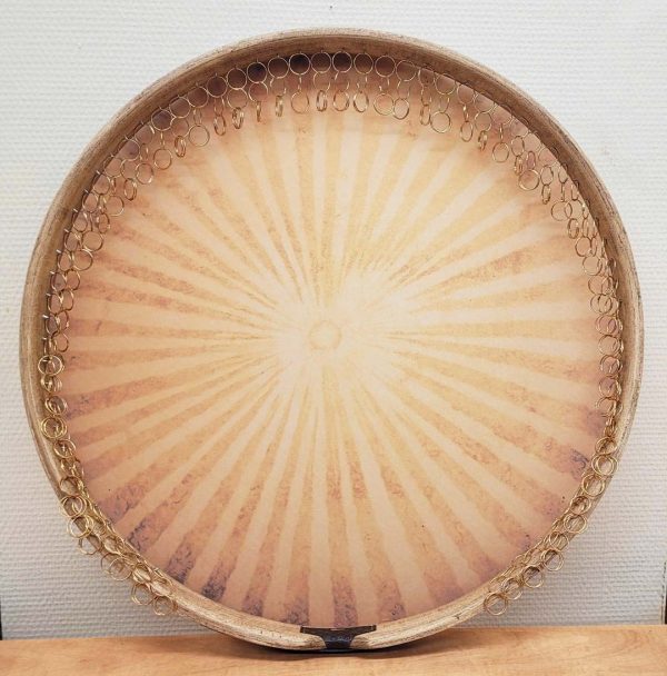 Daf con aros dentro 53cm,Instrumento musical - Imagen 2