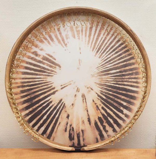 Daf con aros dentro 53cm,Instrumento musical - Imagen 2