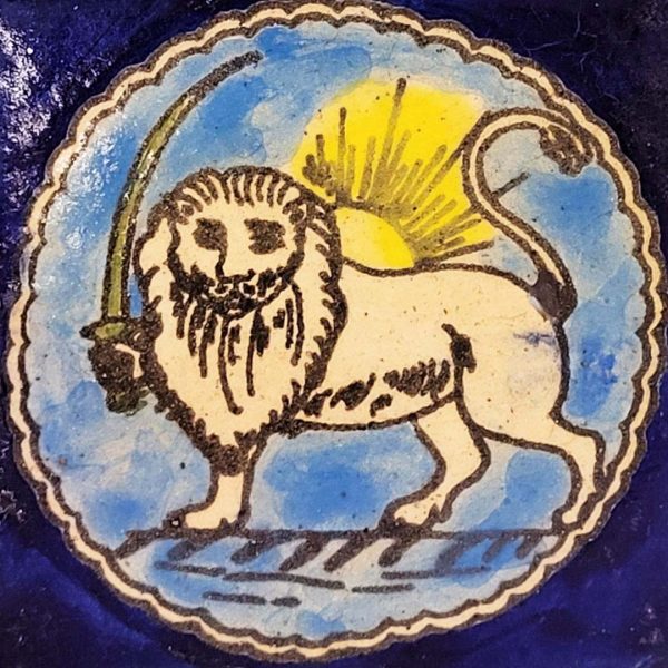 Azulejo elementos antiguos  - 10x10 cm