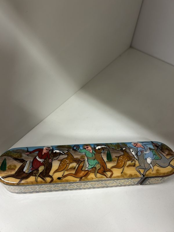 Caja Khatamkari – 18 CM