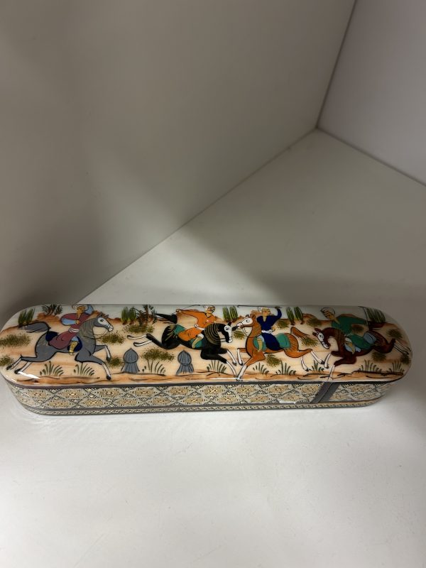 Caja Khatamkari – 18 CM