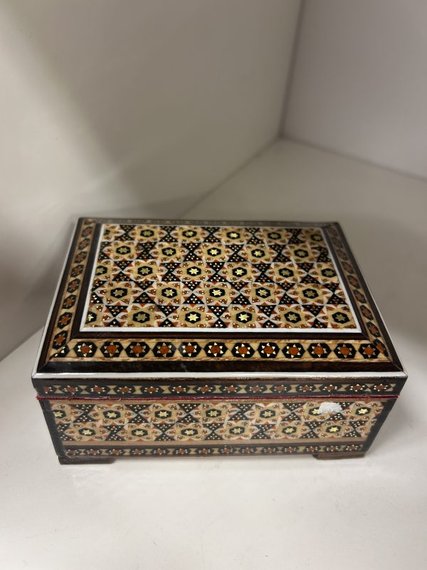 Caja Khatamkari – 10 CM