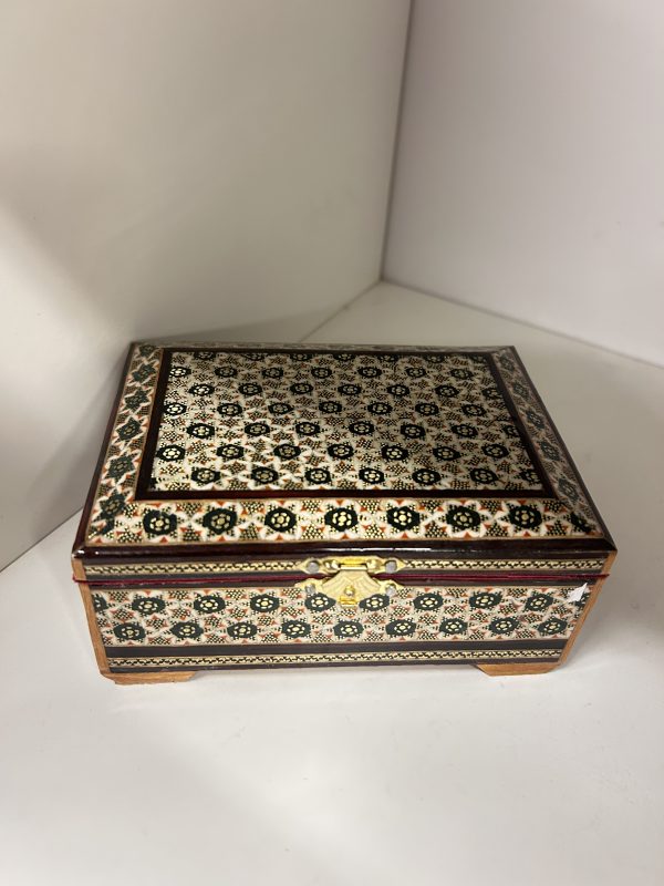 Caja Khatamkari – 14 CM