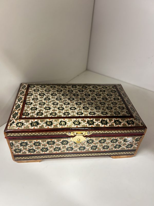 Caja Khatamkari – 15 CM